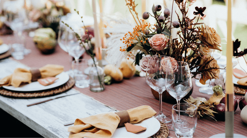 Décoration PACS écologique et durable