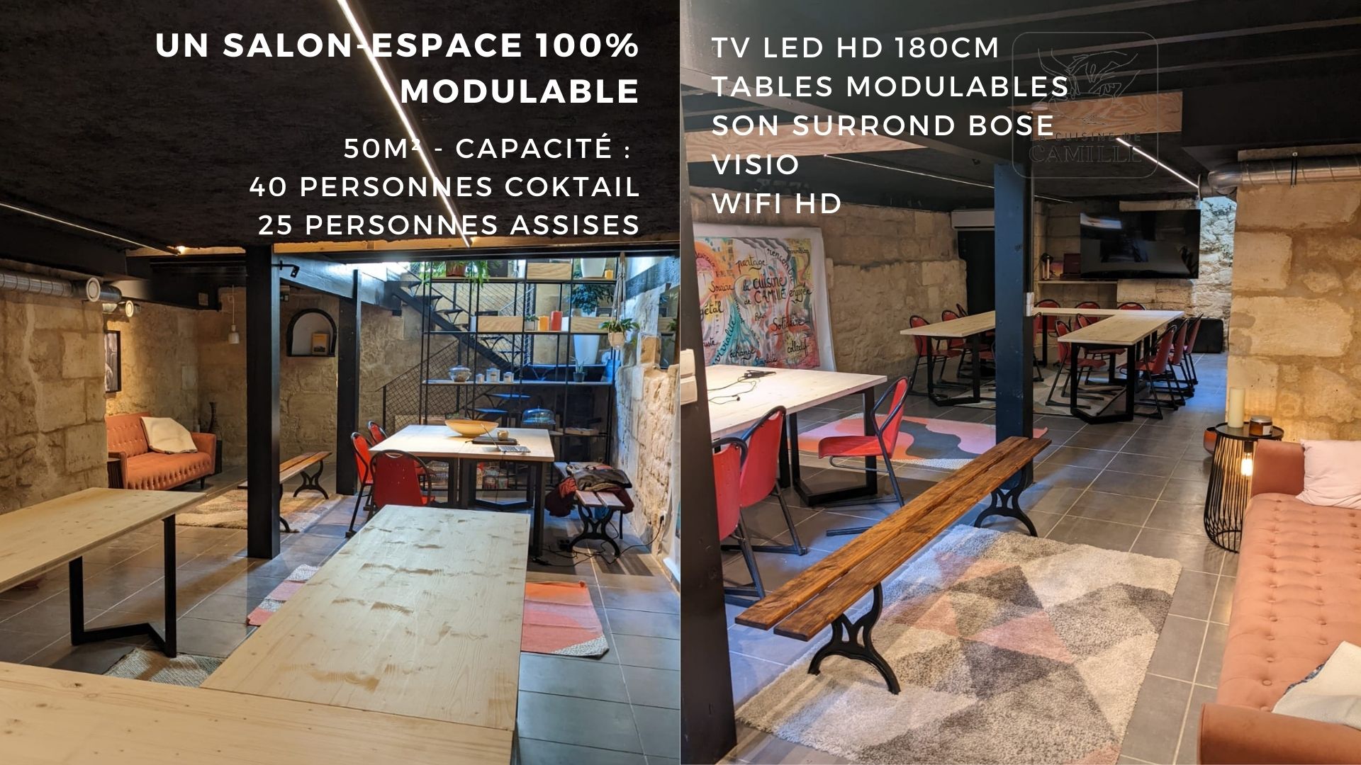 salle de la cuisine de Camille