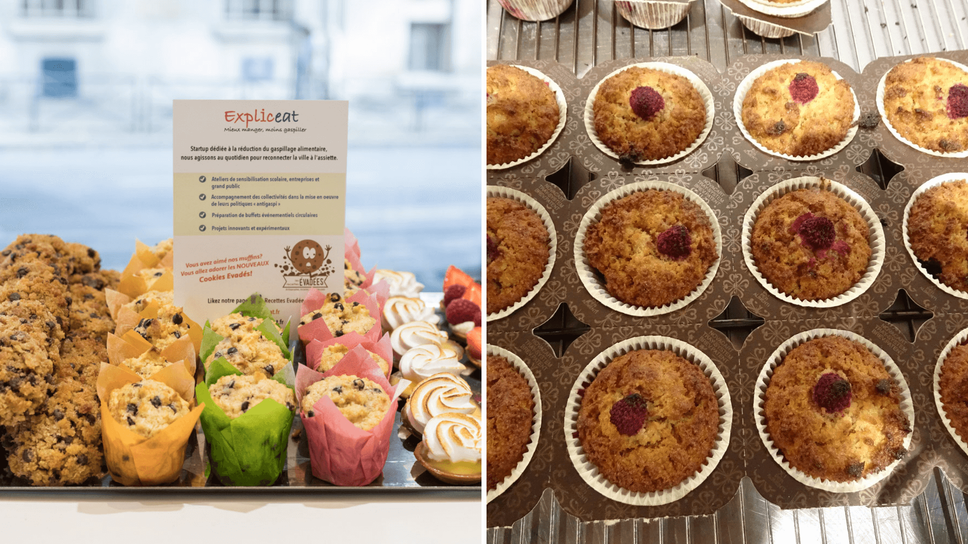 Muffins de plusieurs saveurs