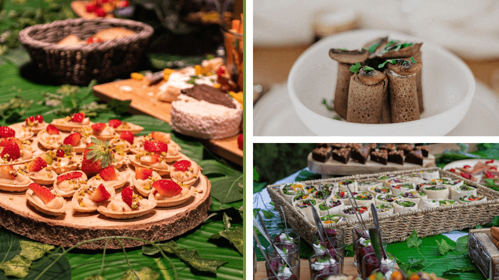 Traiteur végétarien pour fête de pacs