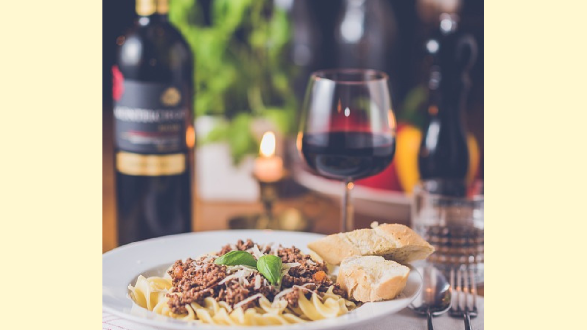 vin au repas : boissons événement