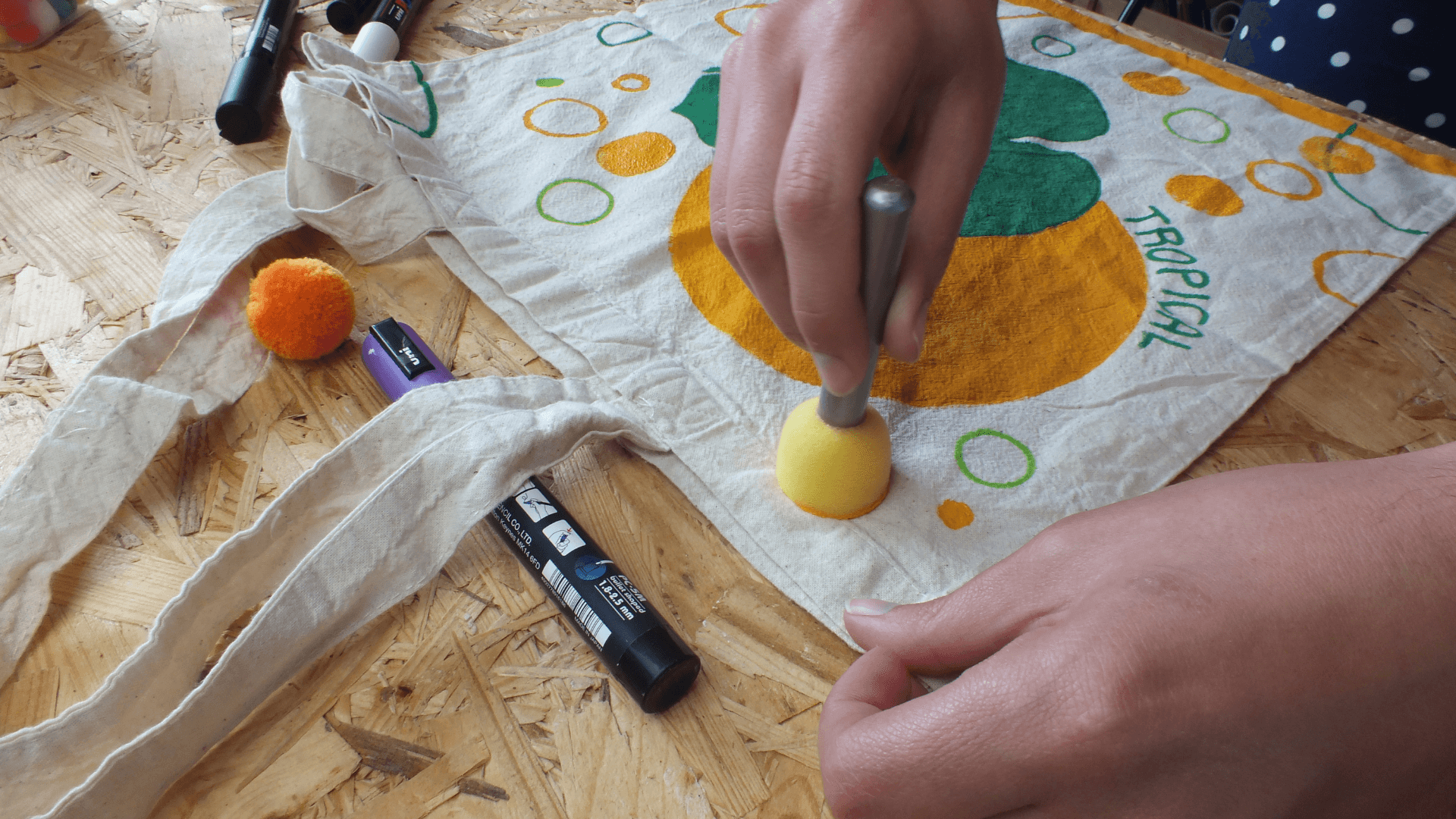 Atelier déco faite maison pour un séminaire ou un mariage