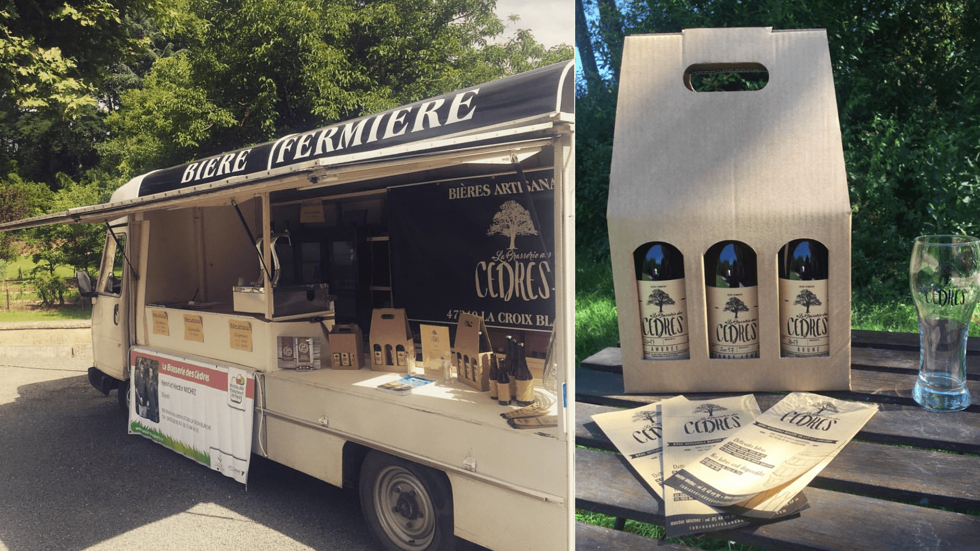 Brasserie des Cèdres : Tireuse à bière, bières artisanales ... Quand la pinte s'invite à la fête !