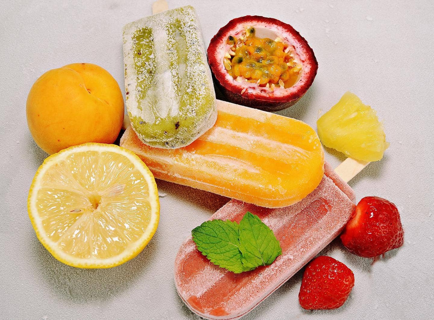 Création Givrée pour le dessert