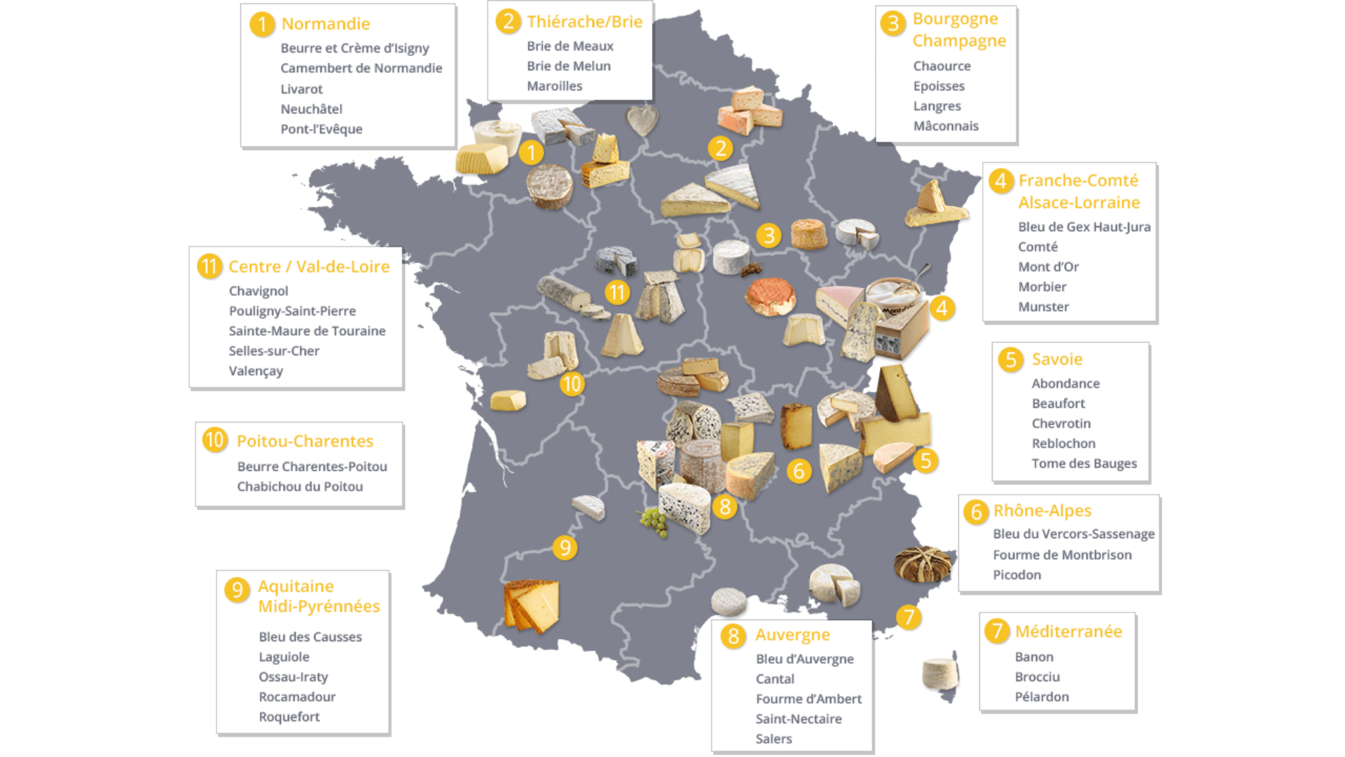 AOP et AOC du fromage en France : labels alimentaires