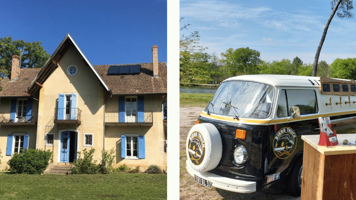Bière truck Landes et Baccara Lodge