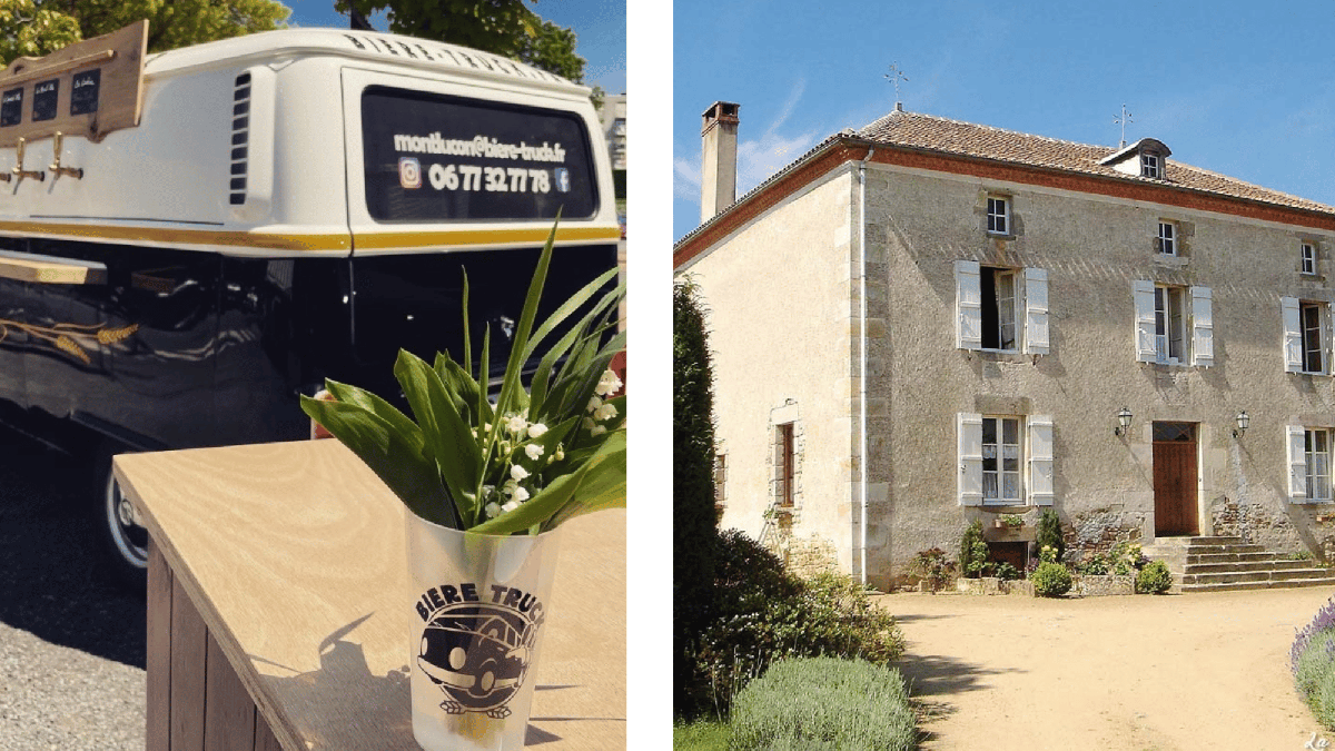 Bière truck Montluçon et Domaine du Logis