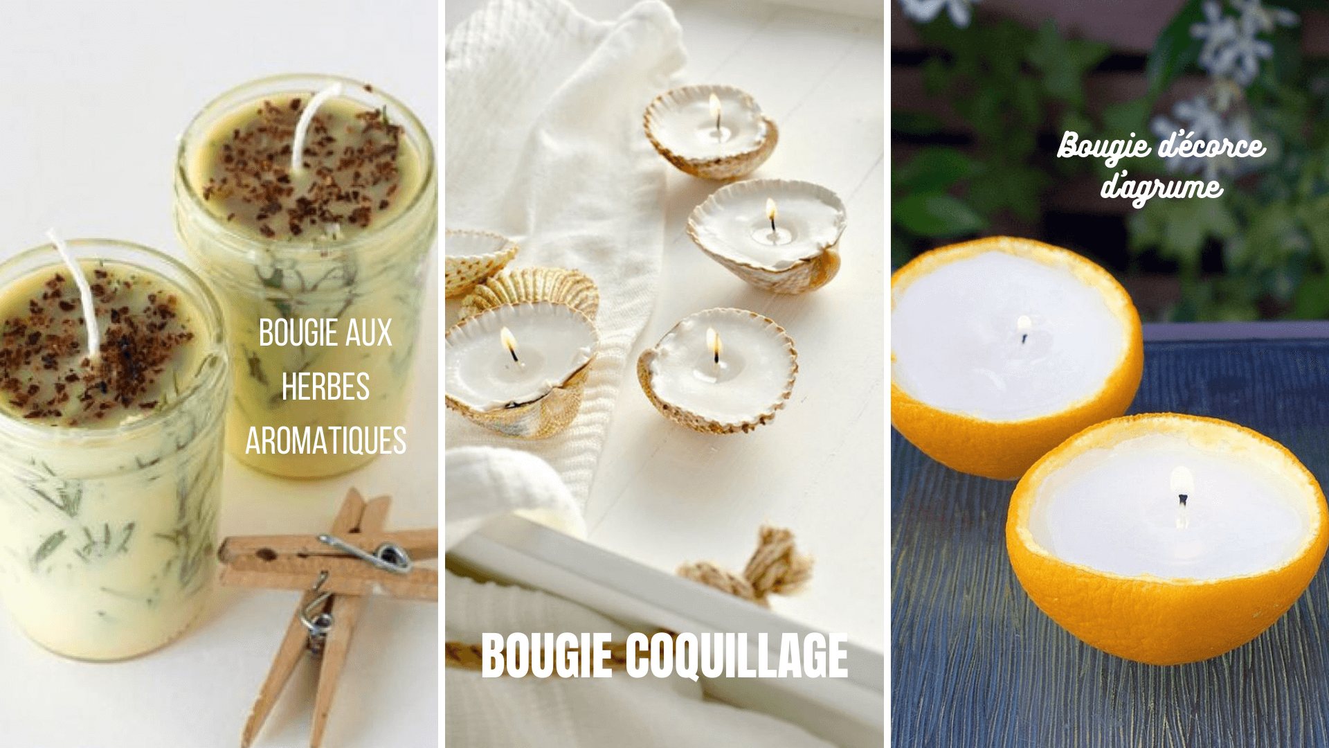 bougies do it yourself DIY