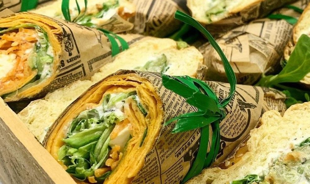 Cagette de sandwichs gourmands