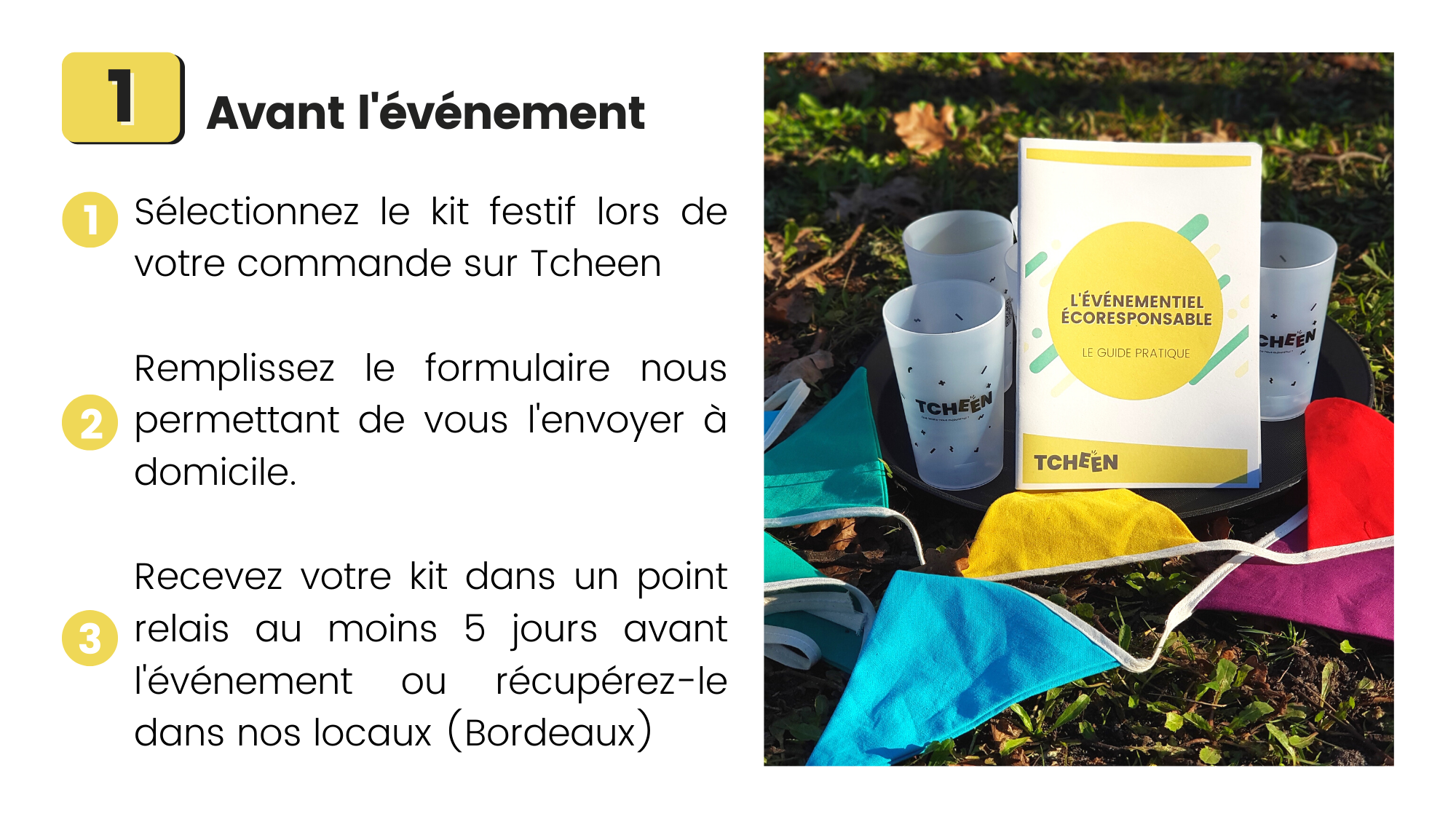 Location décorations écoresponsables événement