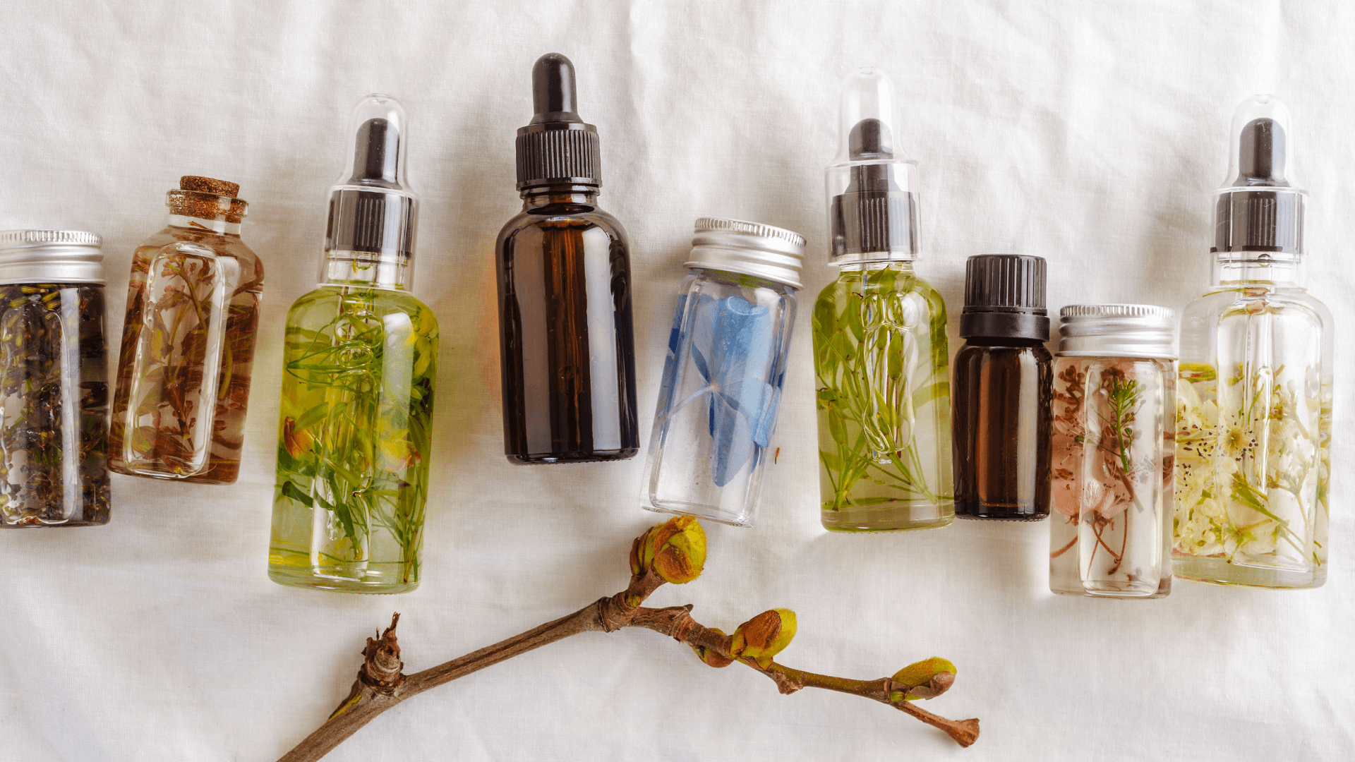 huiles essentielles : slow cosmétique