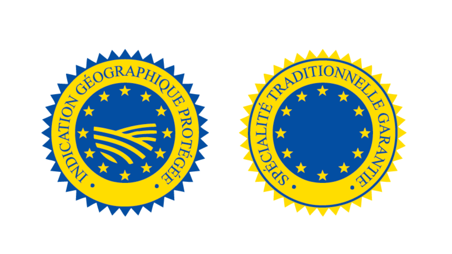 Logo des IGP et STG : labels alimentaires