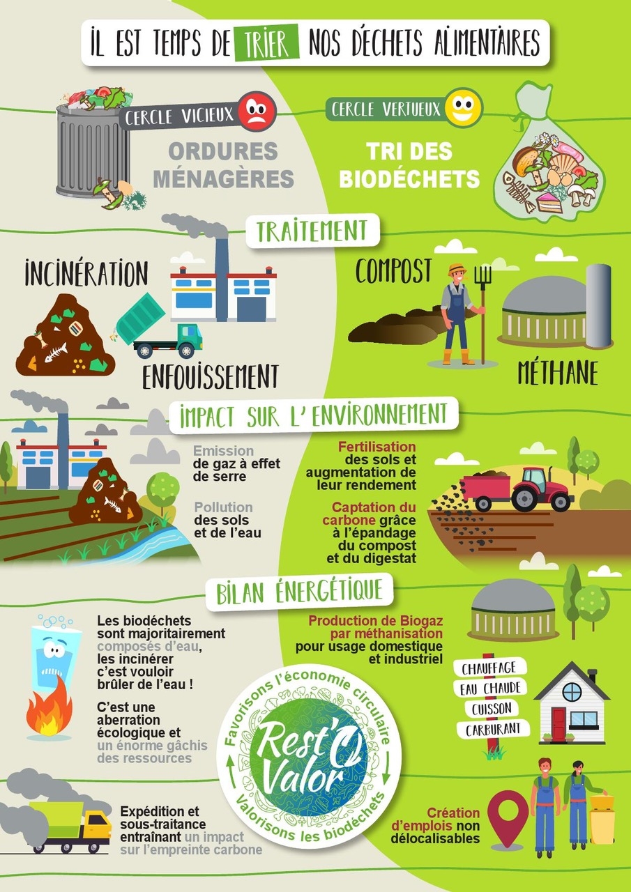 Il est temps de trier nos déchets alimentaires