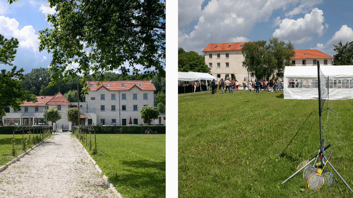 Lieu garden party la coudraie