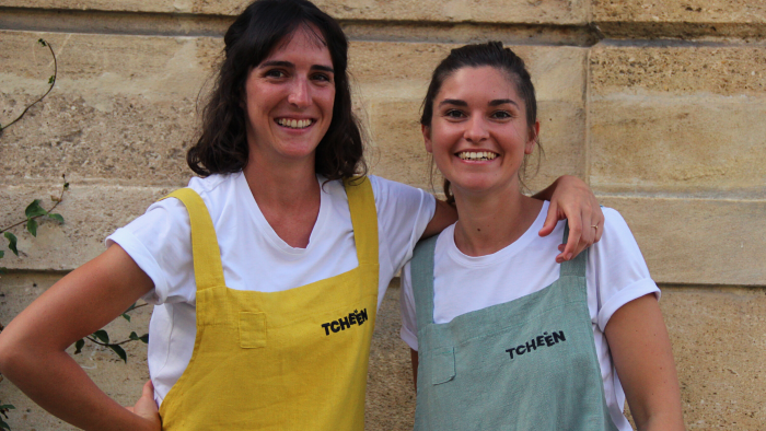 Carole Bichot et Julie Audouin de chez tcheen 