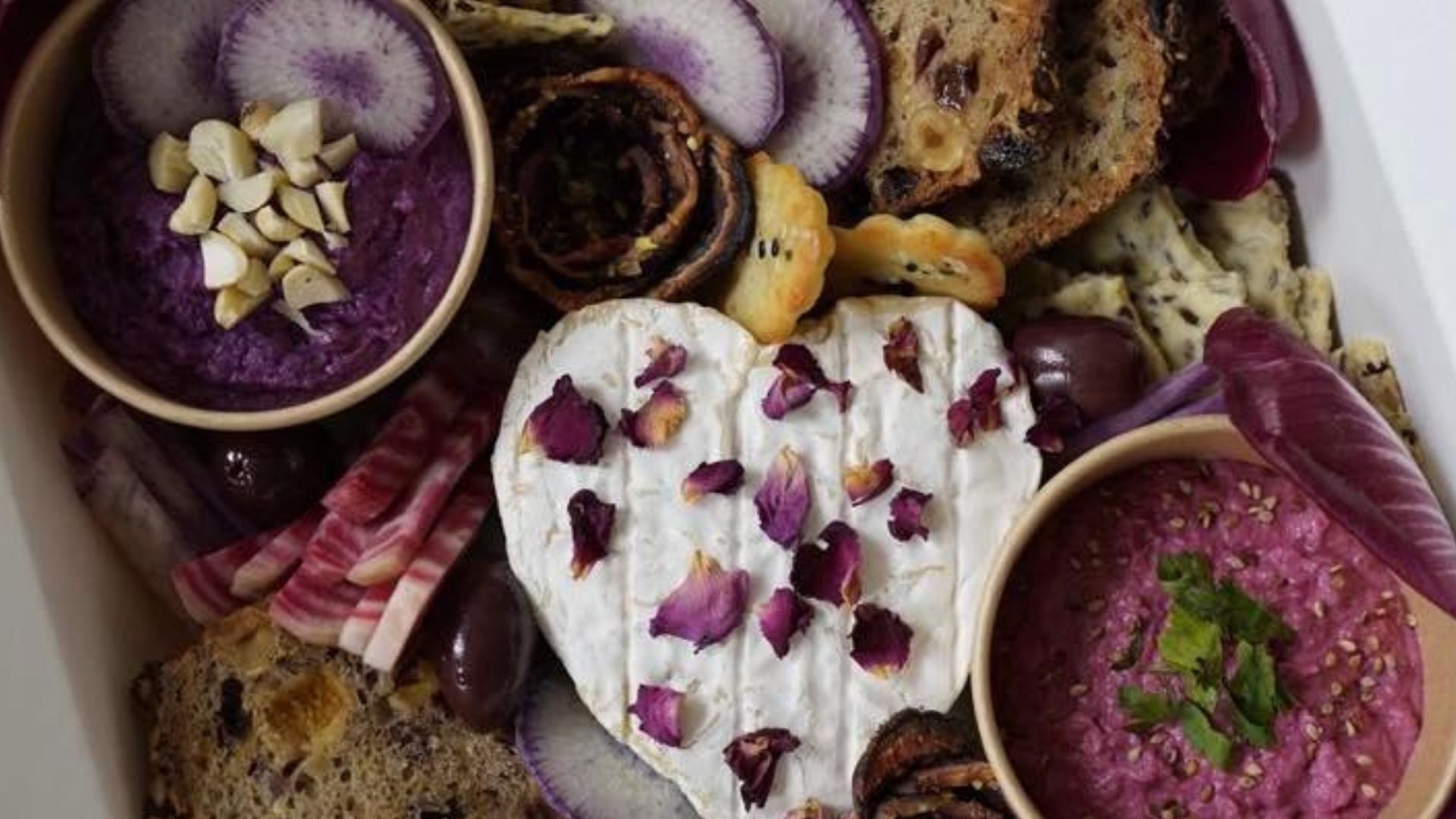 photo nourriture box pour la Saint-Valentin