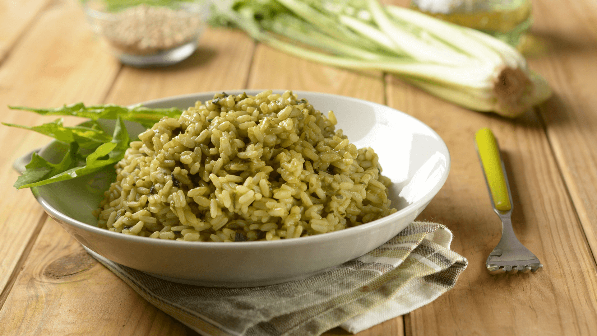 Risotto végétarien aux épinards : alimentation végétale