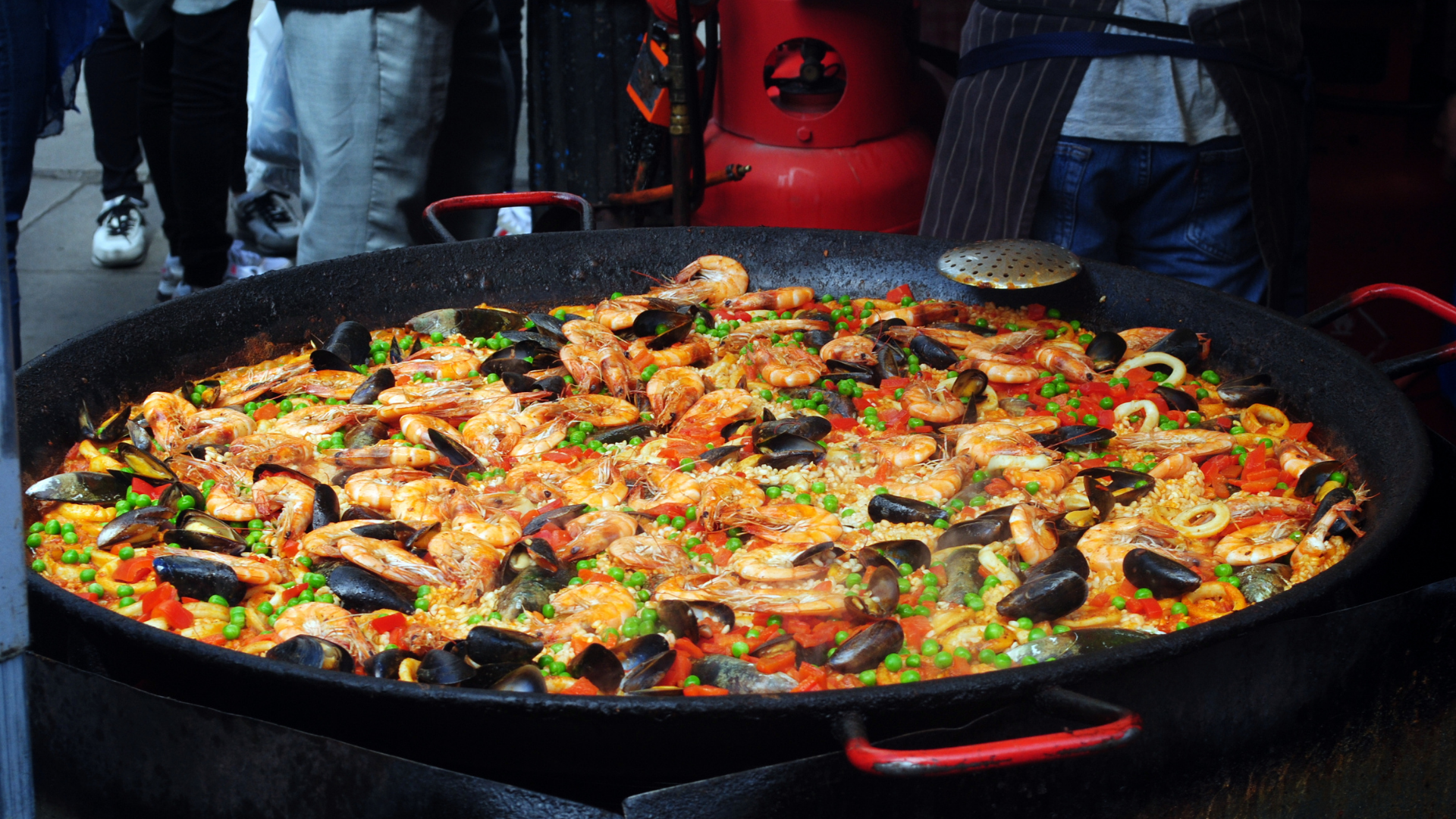 Paella XXL pour 70 personnes 