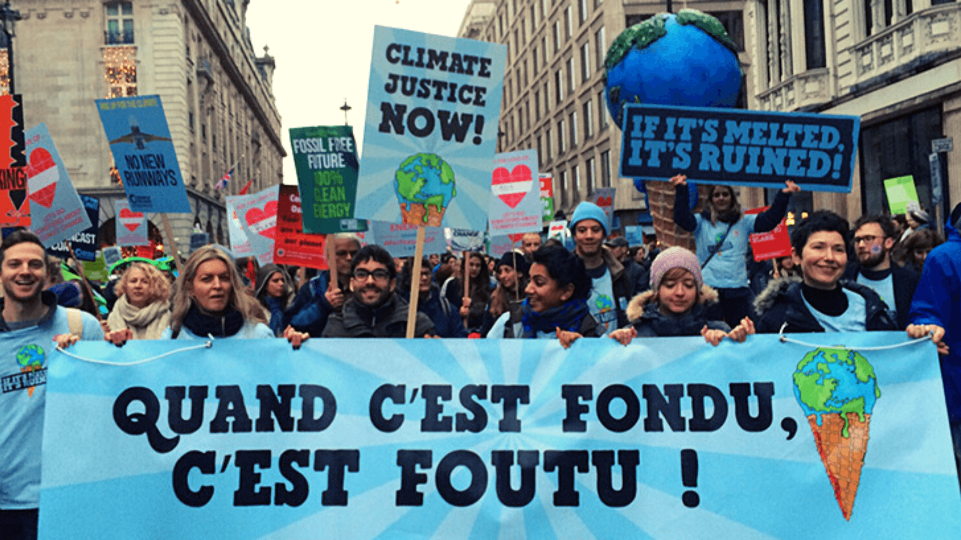 quand c'est fondu c'est foutu : jeunes écolos