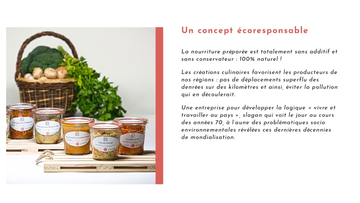 Un concept éco-responsable